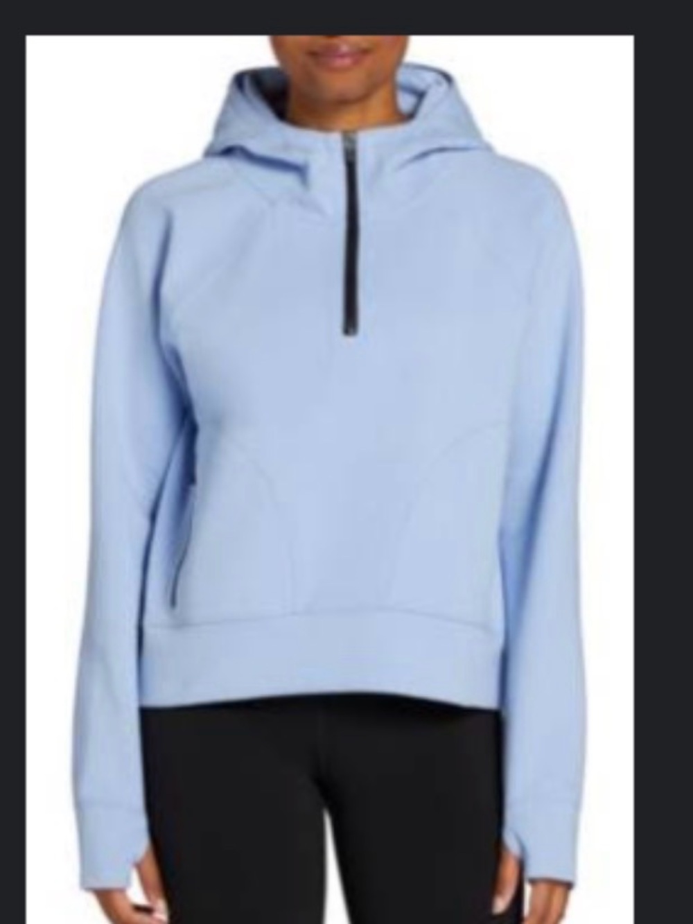 DSG Women's Sport Fleece 1/4 Zip Hoodie